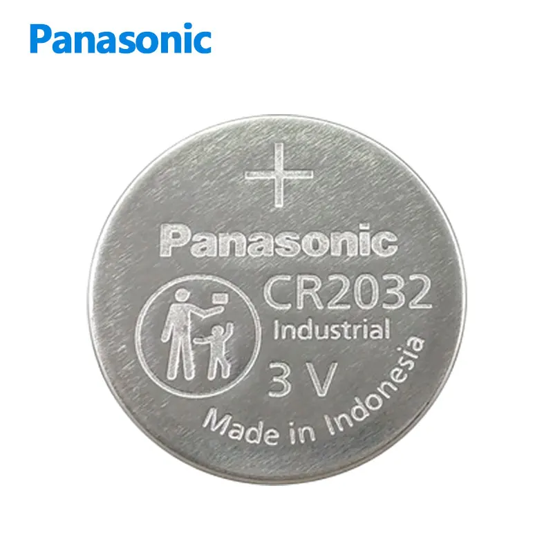 Oryginalny Panasonic 1 szt. CR2032 DL2032 ECR2032 przycisk do użycia w kluczyku samochodowym zdalnie sterowany elektroniczny zegarek LED lampka