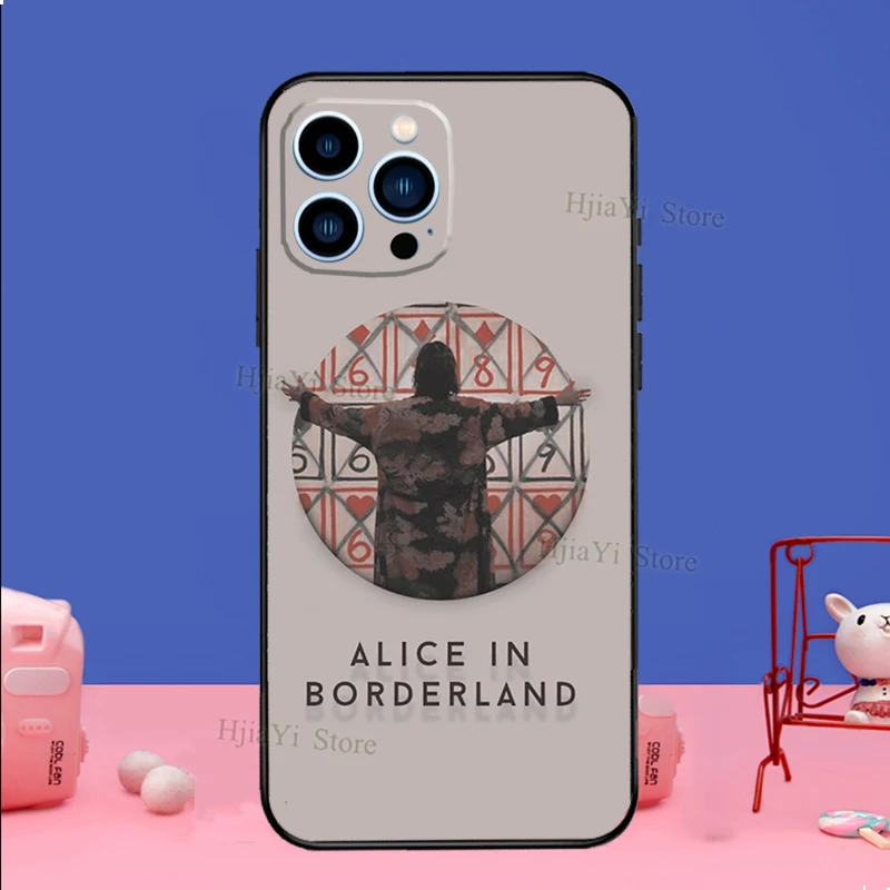 Alice in Borderland Phone Case For iPhone 16 15 11 12 13 14 Pro Max Mini X XS XR Plus SE2 Funda Coque Capa Cover