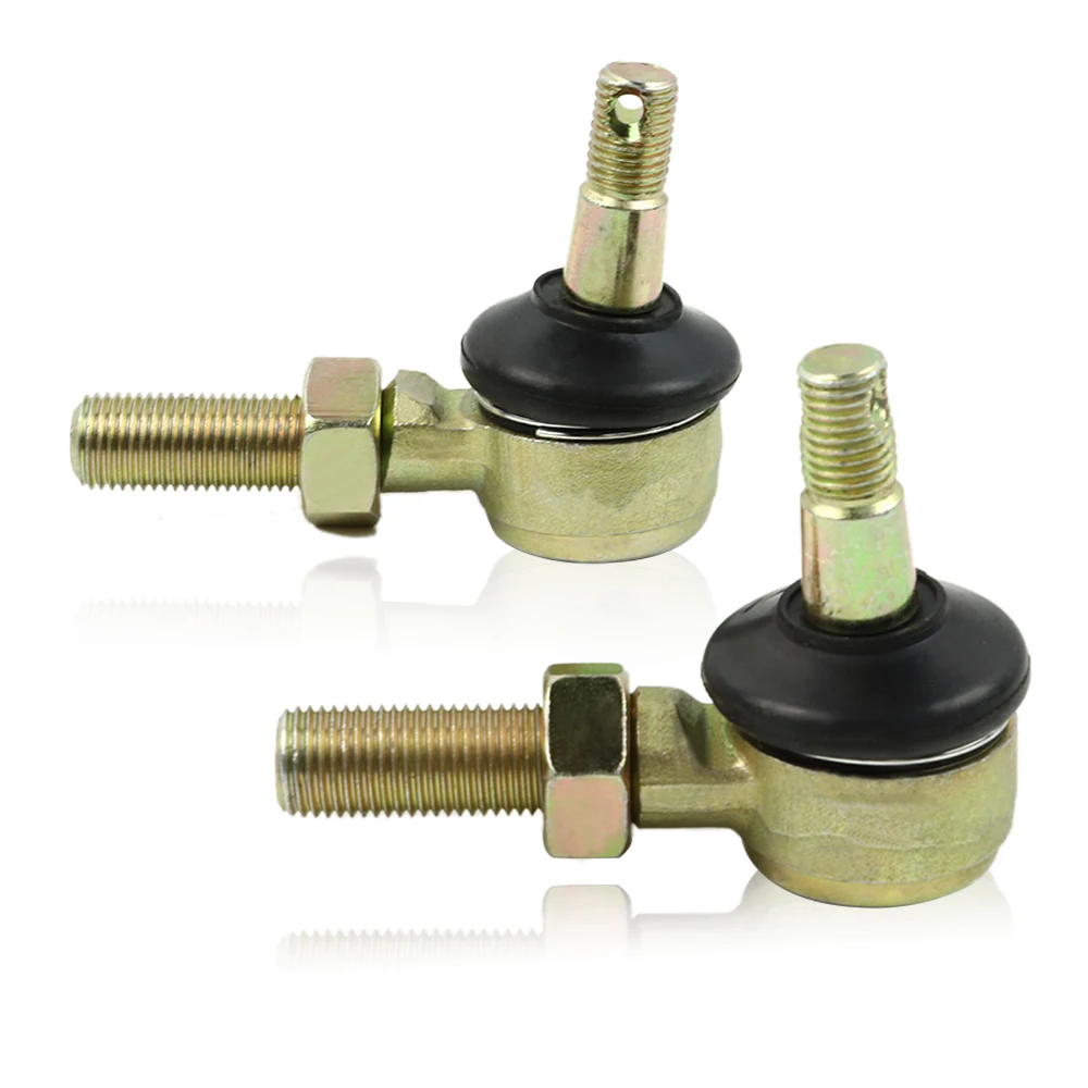 M10-M12 Tie Rod End Kit For 110cc 125cc 150cc 250cc Dirt Bike ATV Quad Buggy Go Kart Steering Knuckle Tie Rod End Ball Joint