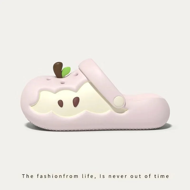 

Hole Hole oes женские летние INS уличные противоскользящие дышащие Thi Bot пляжные сандалии с головным убором EVA Sweet Sle