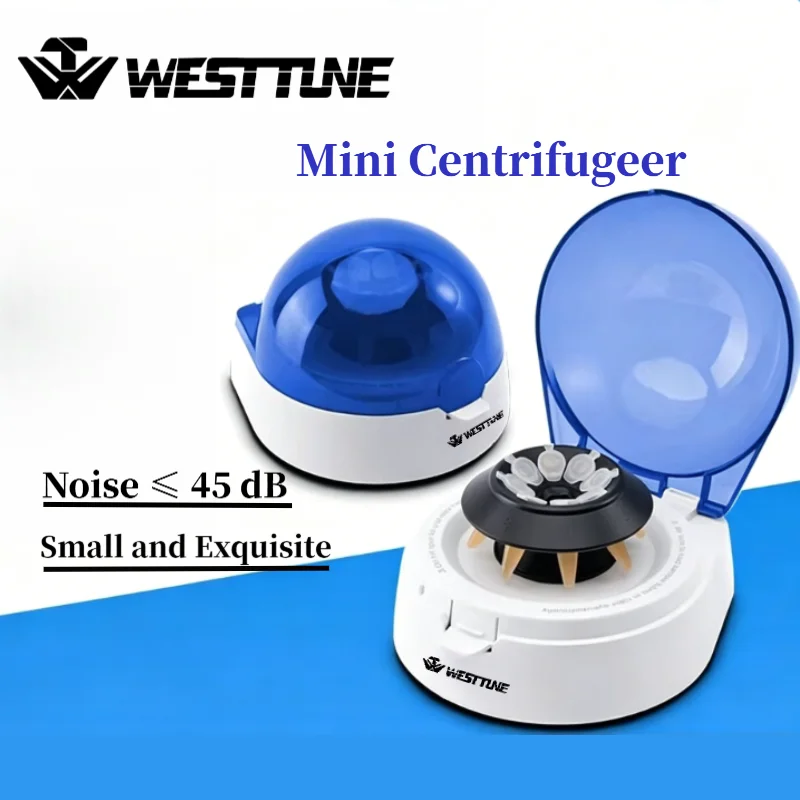 westtune-mini-centrifuge-02-15-2ml-tubes-4000rpm-low-speed-max-890xg-centrifuge-machine-for-plasma-or-lab-sample-separation
