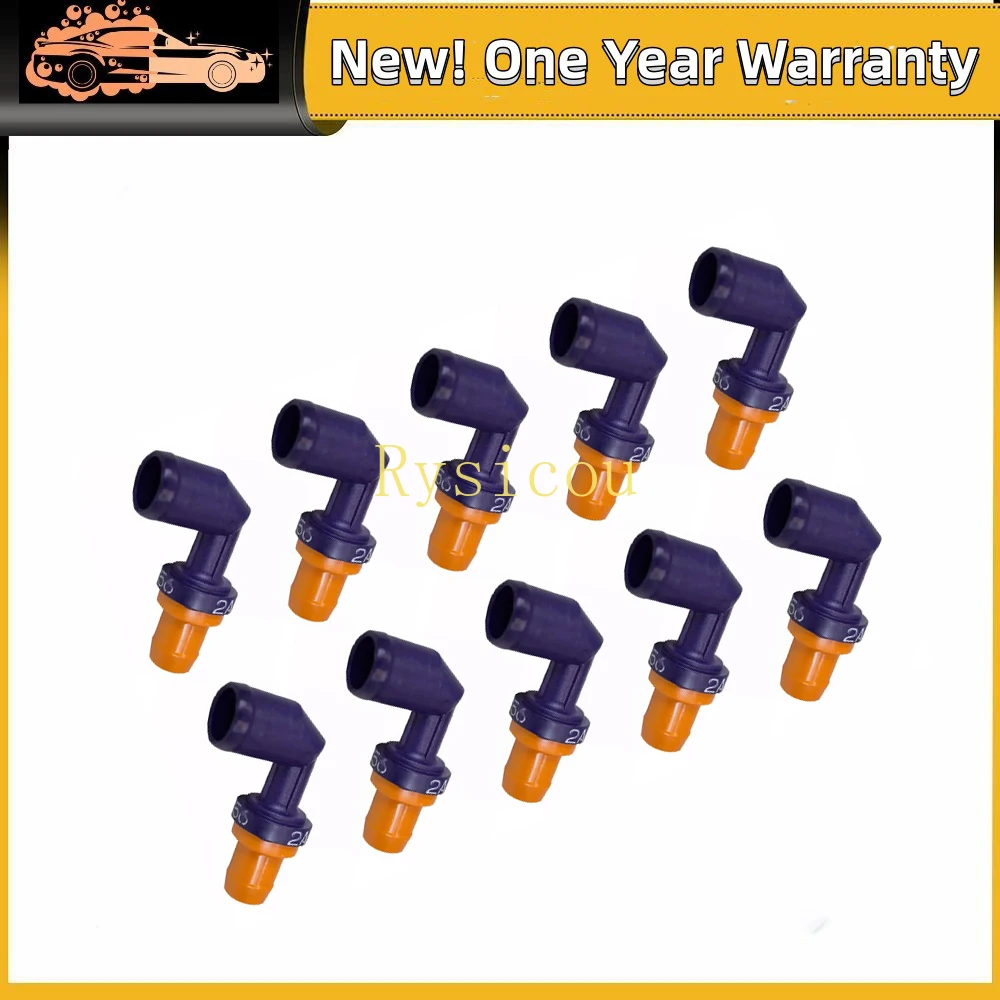 

10 PCS new PCV Positive Crankcase Ventilation Valve 4L5Z-6A666-BA 4L5Z6A666BA EV274 6P1293 V441 PCV424 For Ford Mazad 3 6 CX7