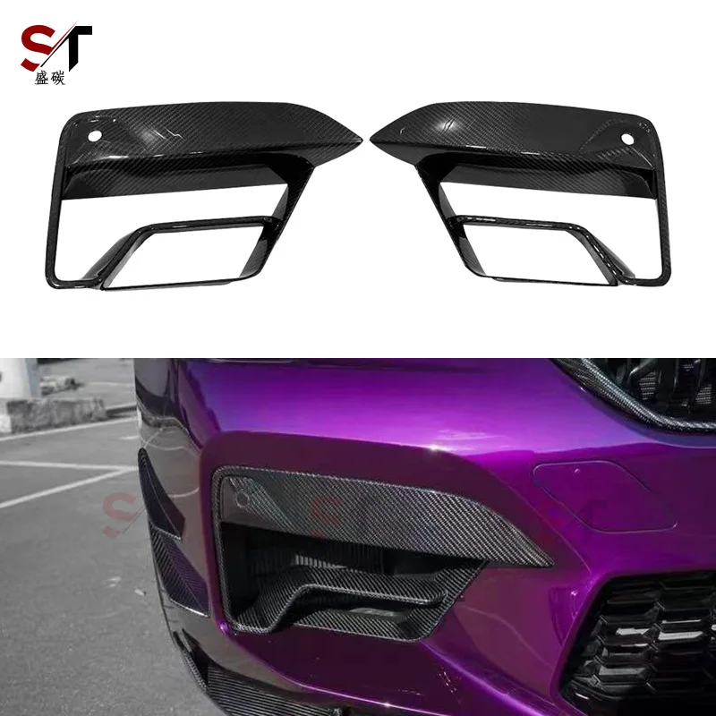 

Suitable for BM M5 F90 Dry Carbon Fiber Fog Light Frame Front Bumper Bumper Trend Modified Auto Parts