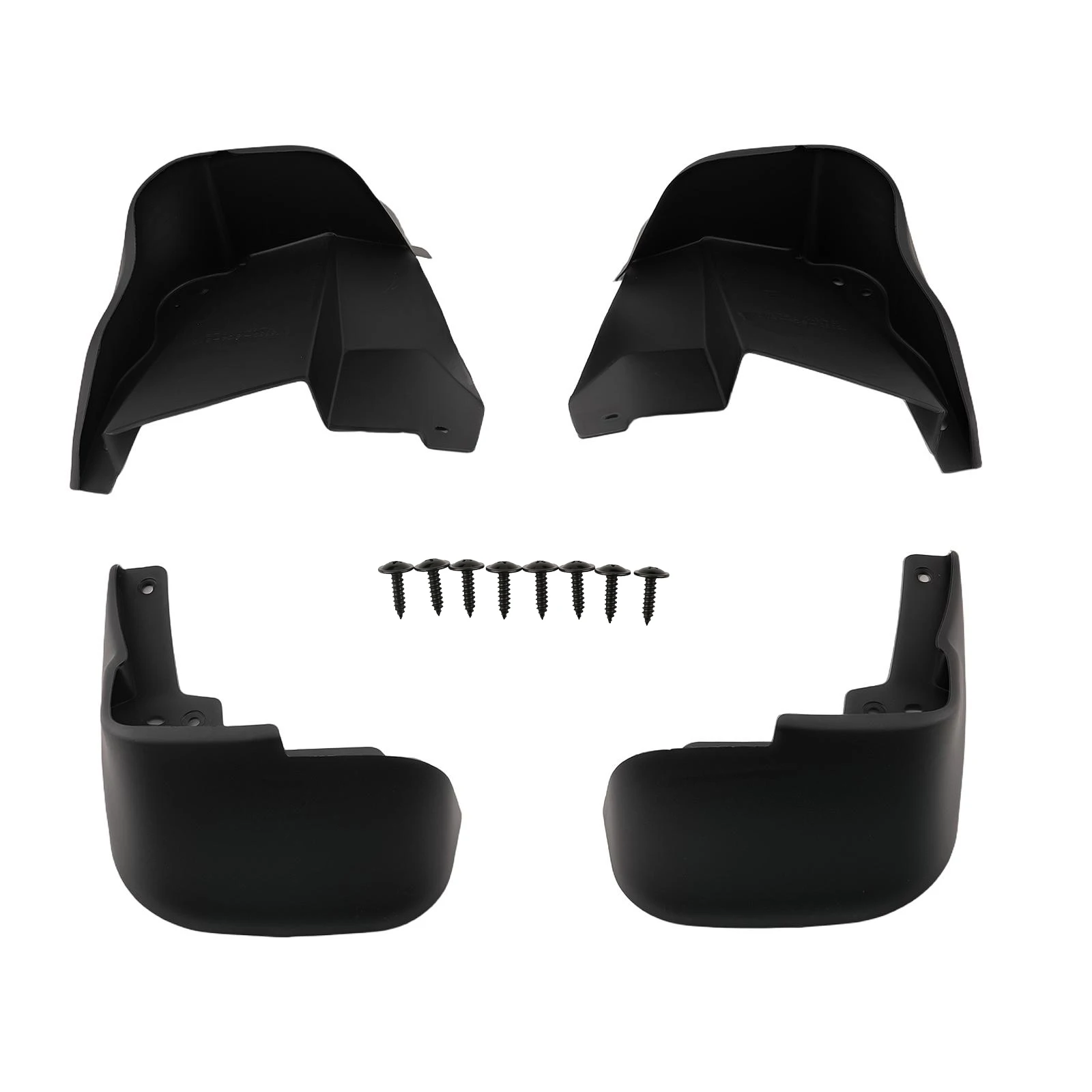 

Mudguards Fender Mud Flaps for Honda Civic L4 1.6L 1996-2000 08P09-SO4-100 Black