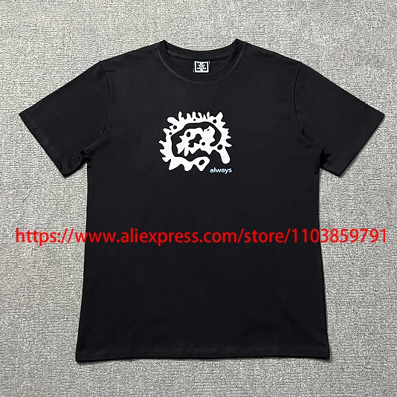 

Модная модная футболка Adwysd, повседневная дышащая футболка с буквенным принтом и логотипом, с короткими рукавами, лето 2021, футболки высокого качества