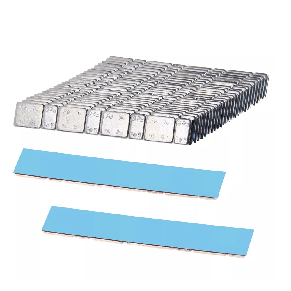 Strisce di peso per bilanciamento ruote adesive per bilanciamento ruote per auto Bastone senza piombo su 60 g di alta qualità