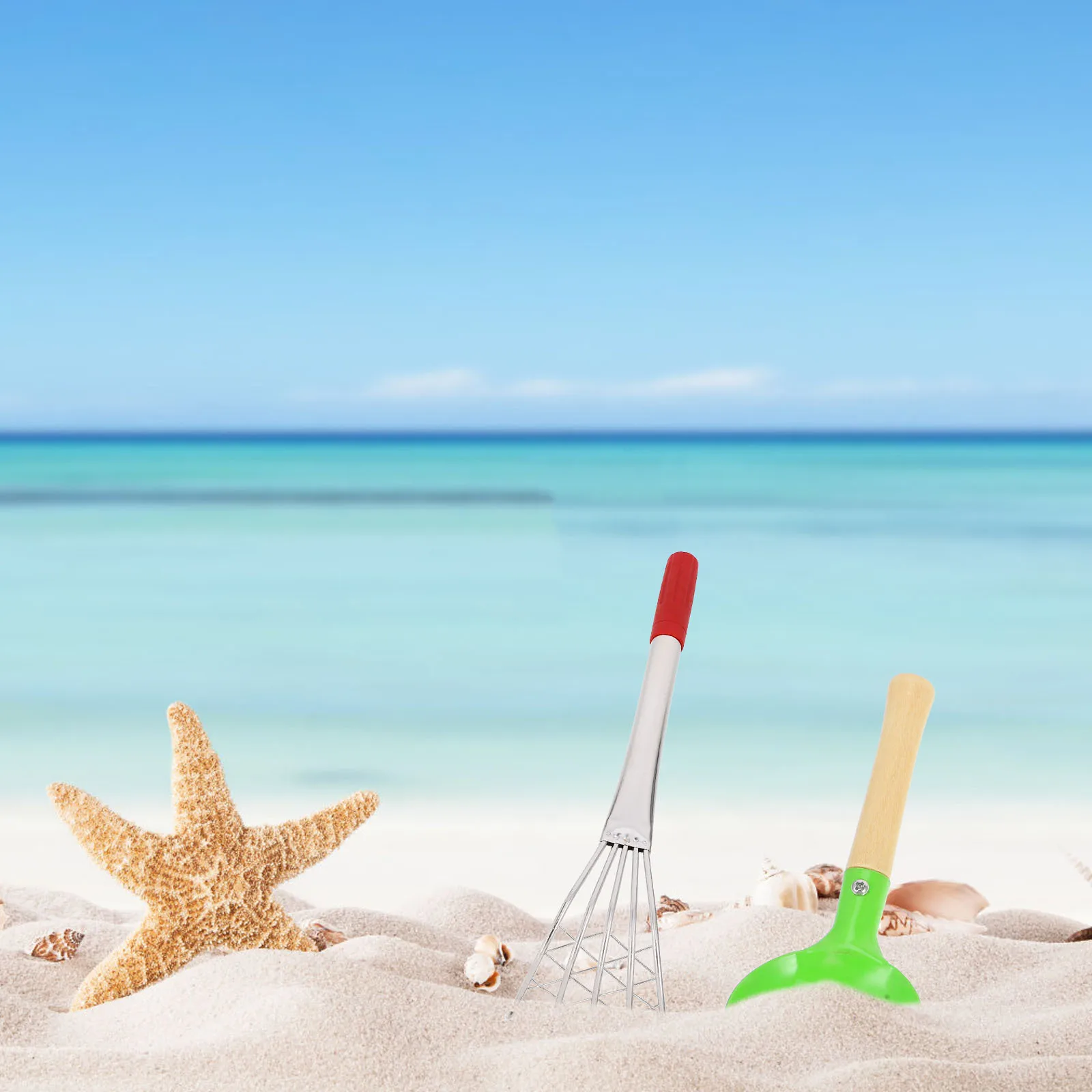 

Beach Gardening Rake Clamming Equipment Tool Rakes Claw Style for Digging Tools