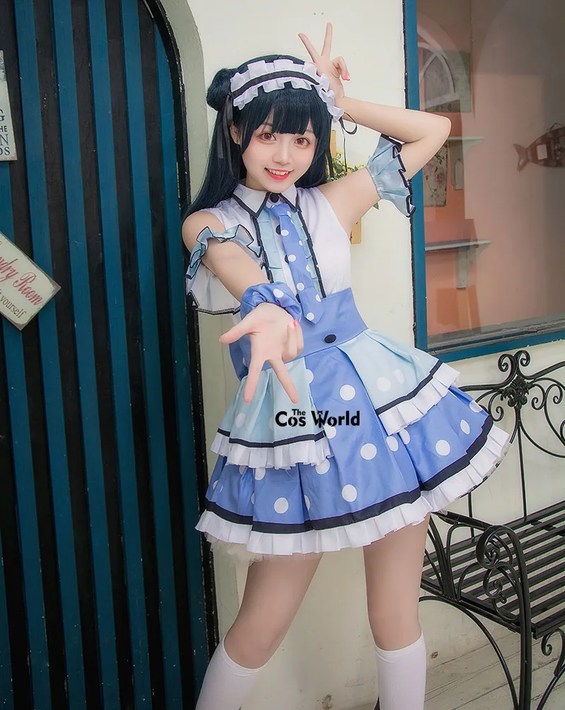 Love Live Sunshine Aqours Omoi yo Hitotsu Ni Nare MIRAI TICKET Takami Chika Ohara Mari Outfits Anime Customize Cosplay Costumes