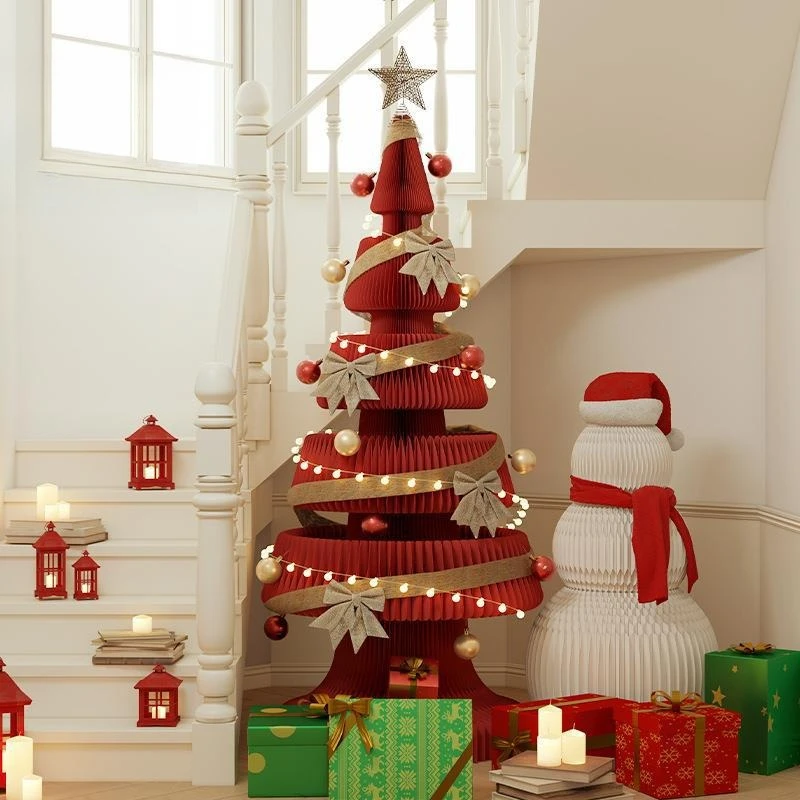 

Christmas tree home accessories window props shopping mall New Year's decoration creative desktop