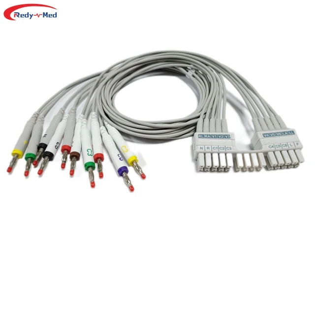 Mortara Amxx Series 12 Leads Ekg Cable For Medical Supplies,Ekg Accessories