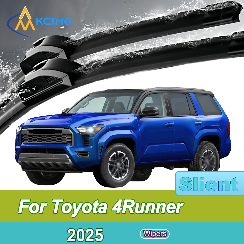 

2pcs Quiet Beam Wiper Blades for Toyota 4Runner N500 2025 Silent Windshield Wipers with Quick Installation