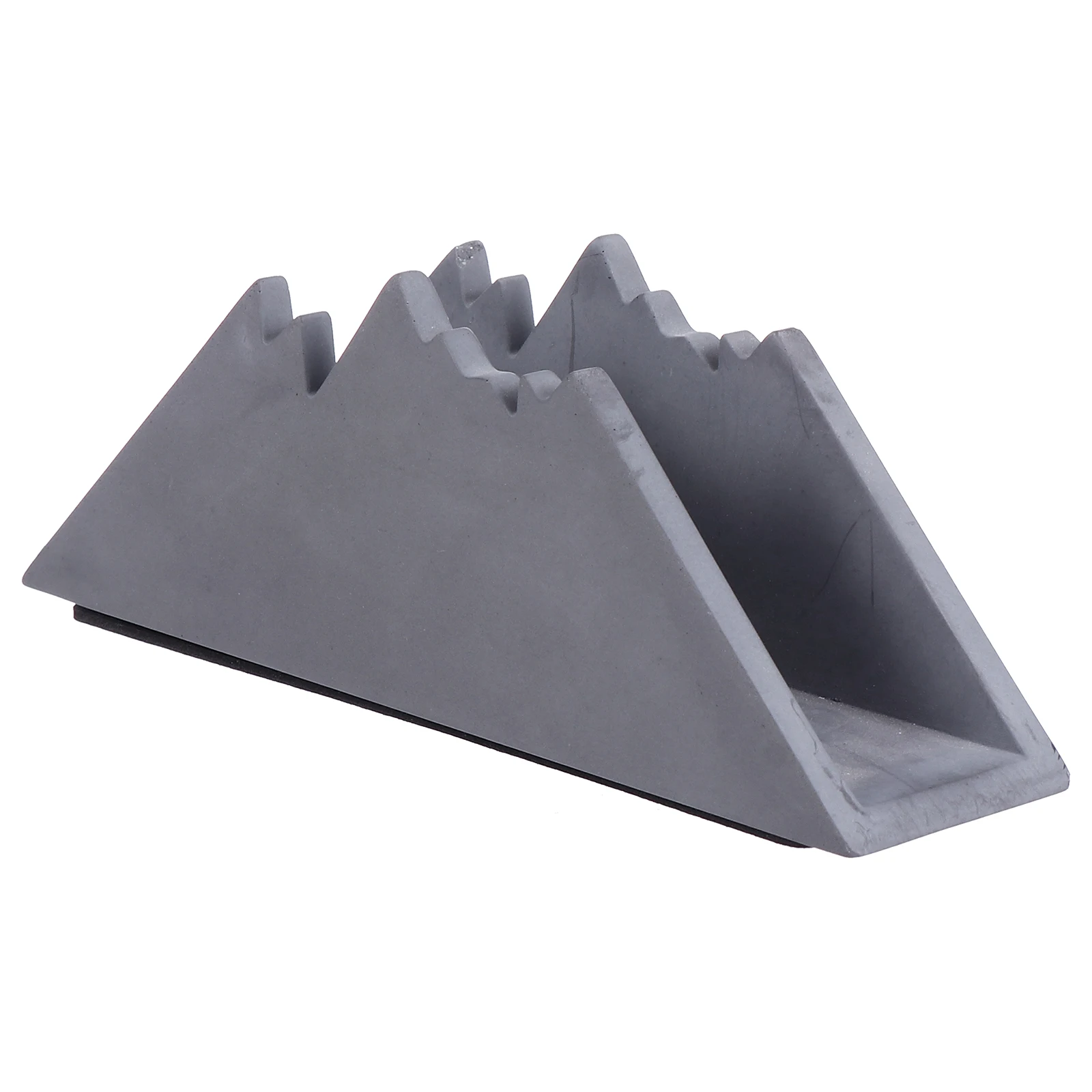 

Rustic Decor Napkin Holder Snow Mountain Kitchen Tissue Table Cocktail Dark Grey for