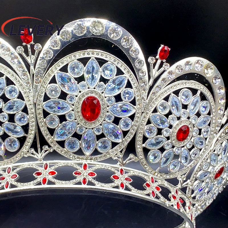 Levery New Miss Universe Nexus Crown Replica Alloy  ZirconCrowns for Pageant Collector view 4