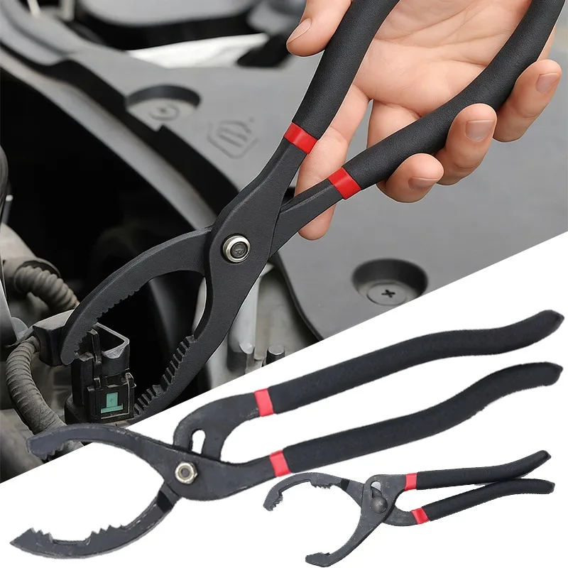 

Adjustable Jaw Oil Filter Wrench Range Remover Pliers Alloy Steel Spanner For Car Engine Repair Auto Disassembly Hand Tool