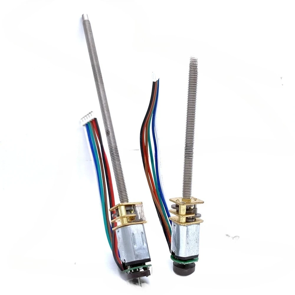 N20 DC Gear Motor Thred Screw shaft 3V6V12V DIY Model Magnetic 7PPR Encoder Smart Robot motor