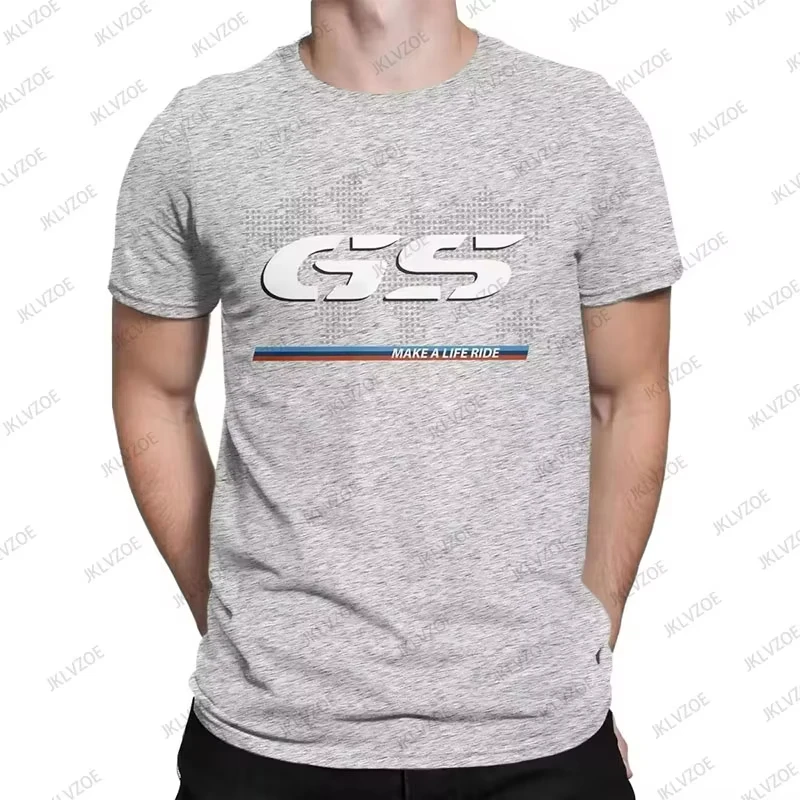 2025 sommer Neue Baumwolle Für 1250GS Exklusiv für BMW Fans Motorrad R1250GS Motorrad T Shirt Männer Hip Hop Streetwear Unisex tops