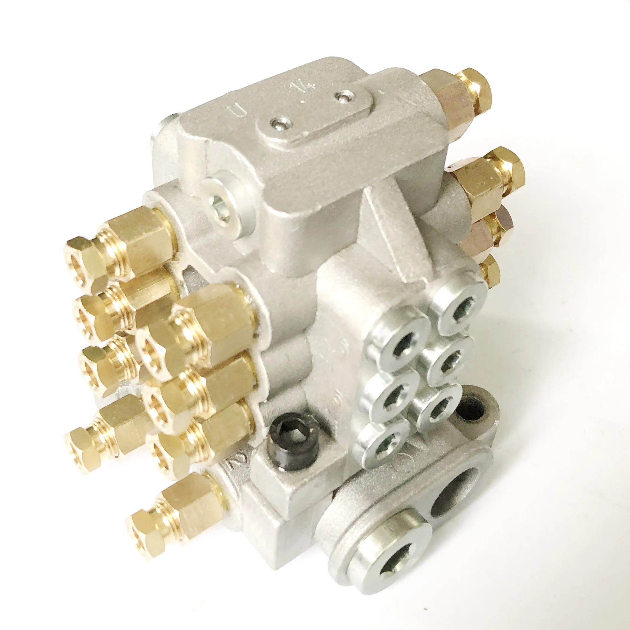 U-10 Type Grease Block Distributor Progressive Distribution Block for Centralized Greasing Application Metering