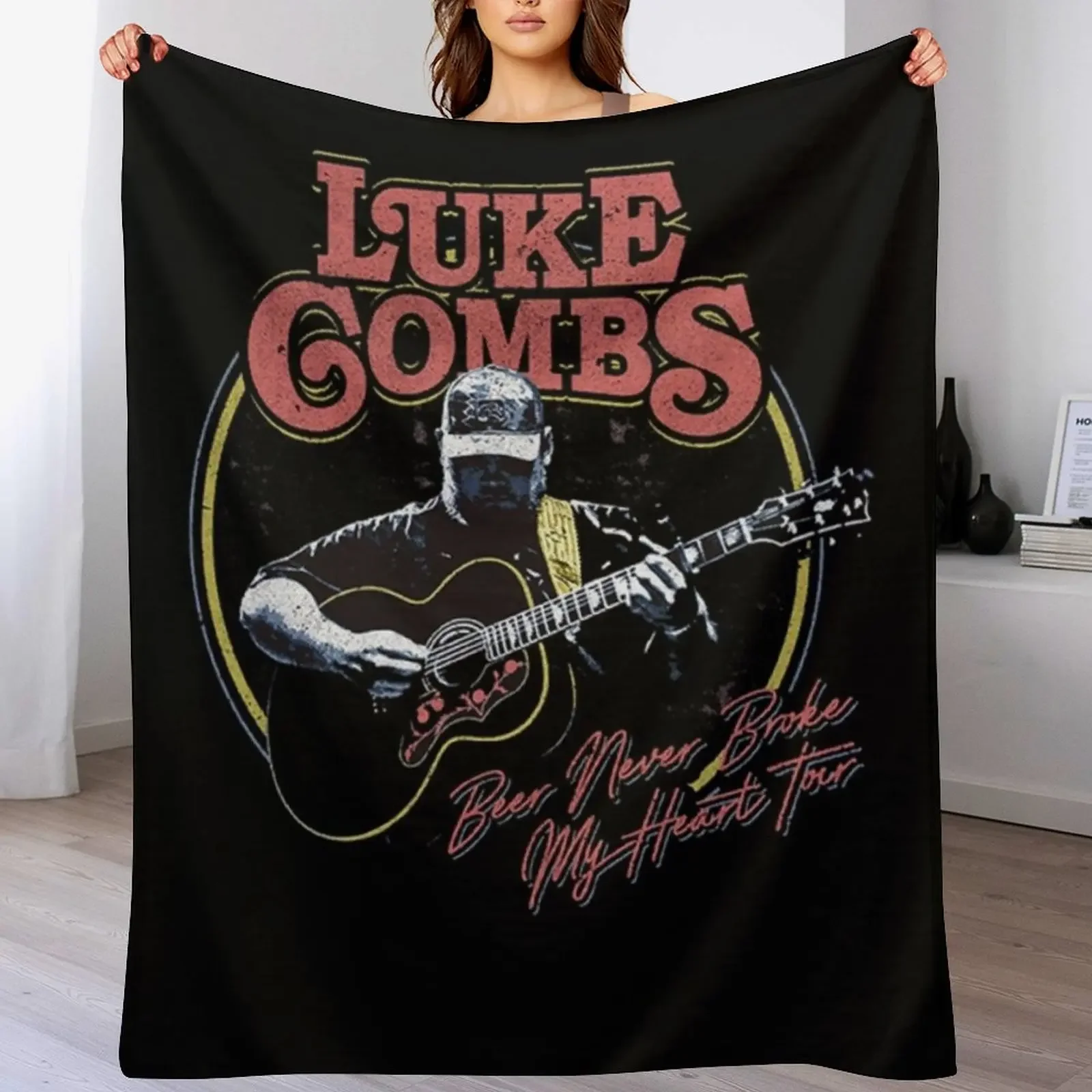 

luke gombs Throw Blanket funny gift Soft Big Blankets