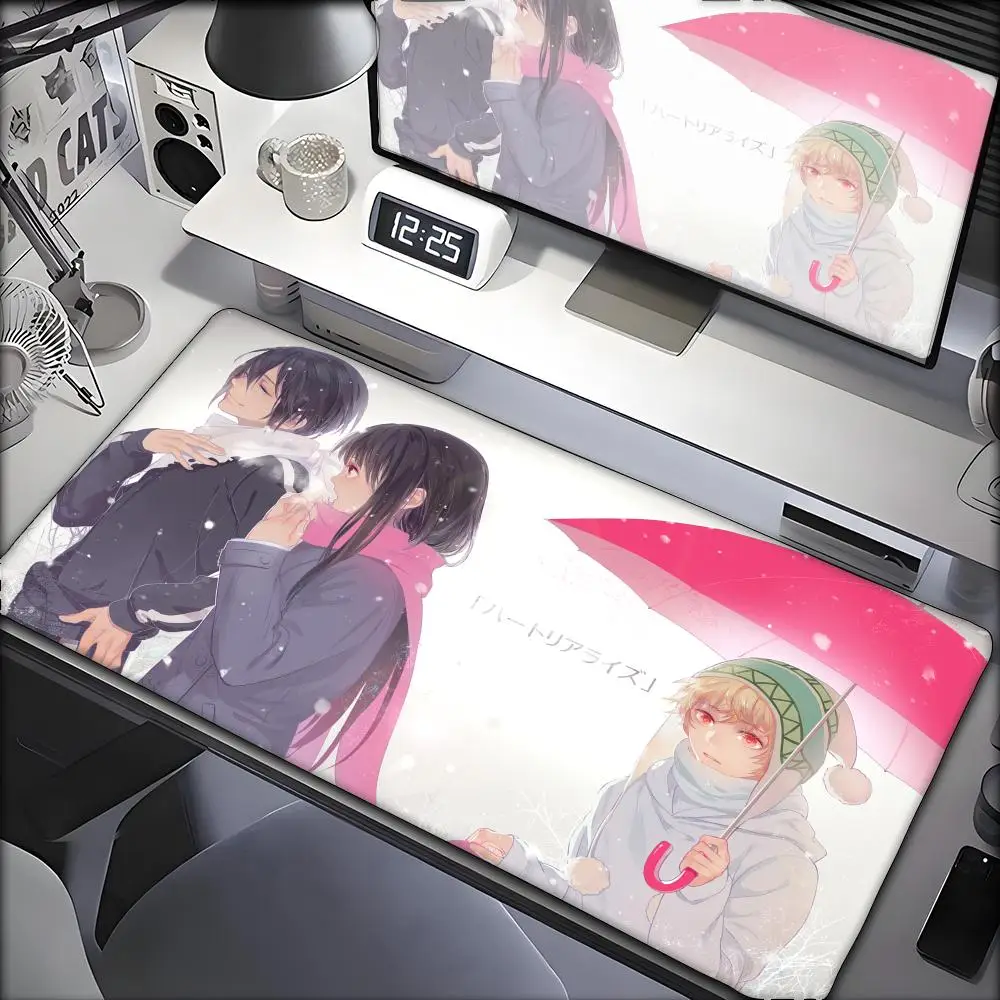 

Noragami Mouse Pad Mouse Pad XXL Gaming Accessories Office Gamer Keyboard Desk Mat Non-Slip Laptop Large Mousepad