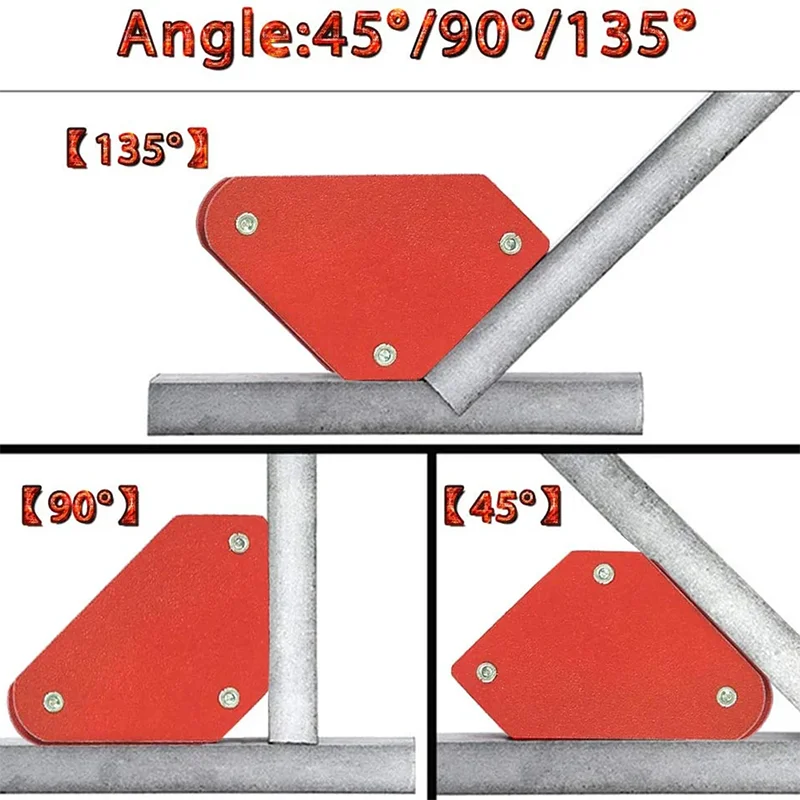 Imagem -03 - Mini Soldagem Suporte Magnético Forte Ímã Ângulo Seta Soldador Posicionador Multi-angle Power Soldering Locator Tool Portátil 1pc