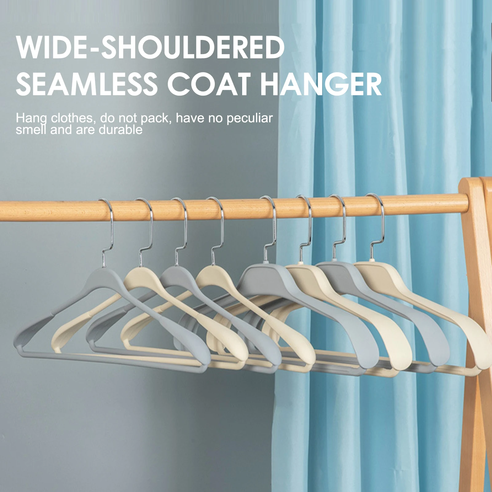 

5pcs Clothes Hanger Household Clothes Hanging Plastic with Non Slip Notches Clothes Hanger for Hanging Shirts Drying Rack