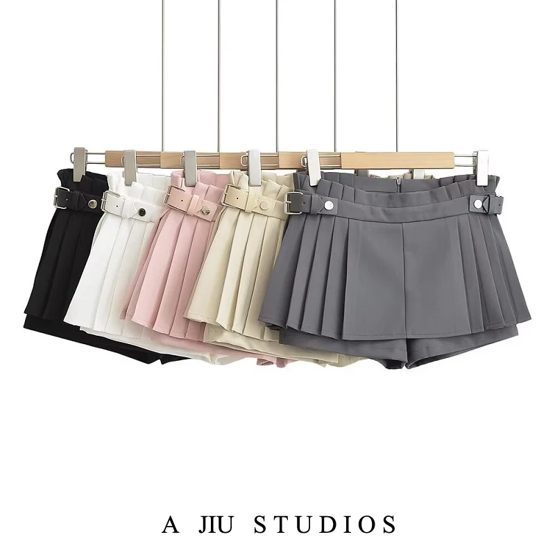 

Street Sle Skirt Women's Sexy ort Skirts Pleated High Waist Butt Lifting Skirts And orts for Young Girls