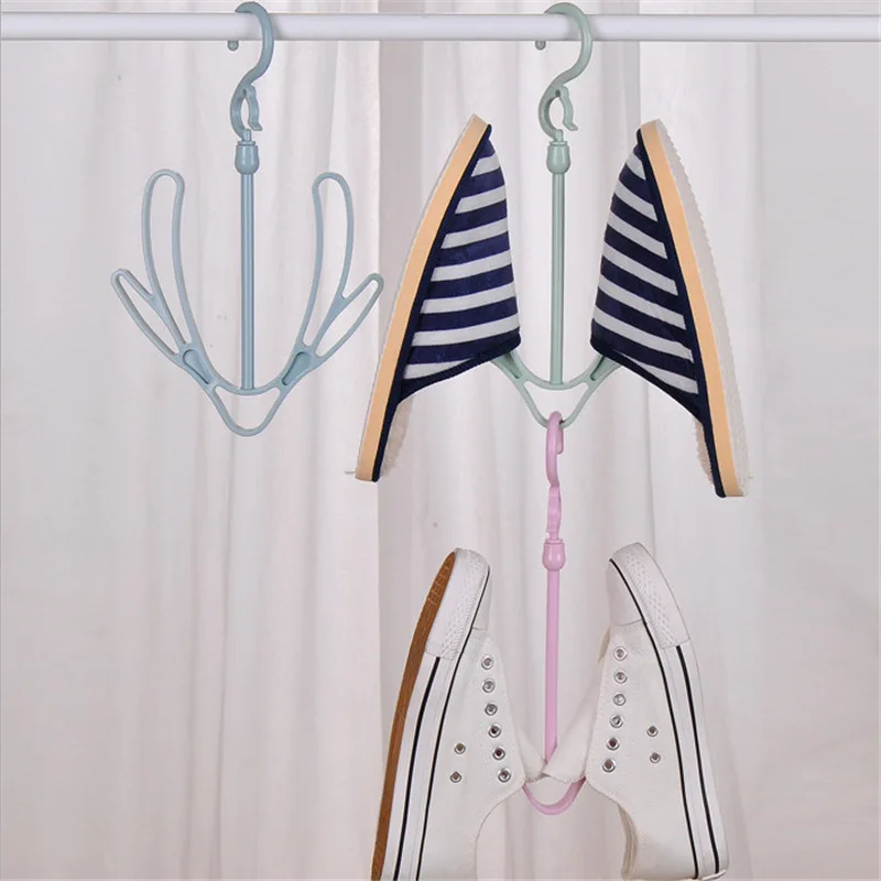 Plain Windproof Shoe Rack, Sun Drying Rack, Balcony Shoe Drying Rack, Shoe Hanging Hanger Hook