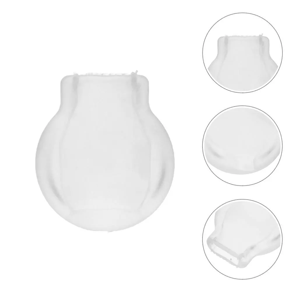 

20Pcs Transparent Silicone Earring Pads Anti-Pain Clip-on Cushions for Studs Droopy Ears DIY Jewelry Making Earring Spacers