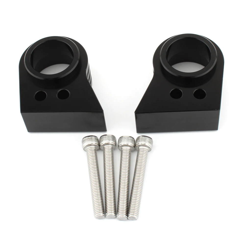 Motorcycle Black Handlebars With Elevated Height And Riser Suitable For Kawasaki ZZR1100 GPZ1100 ZX1000E