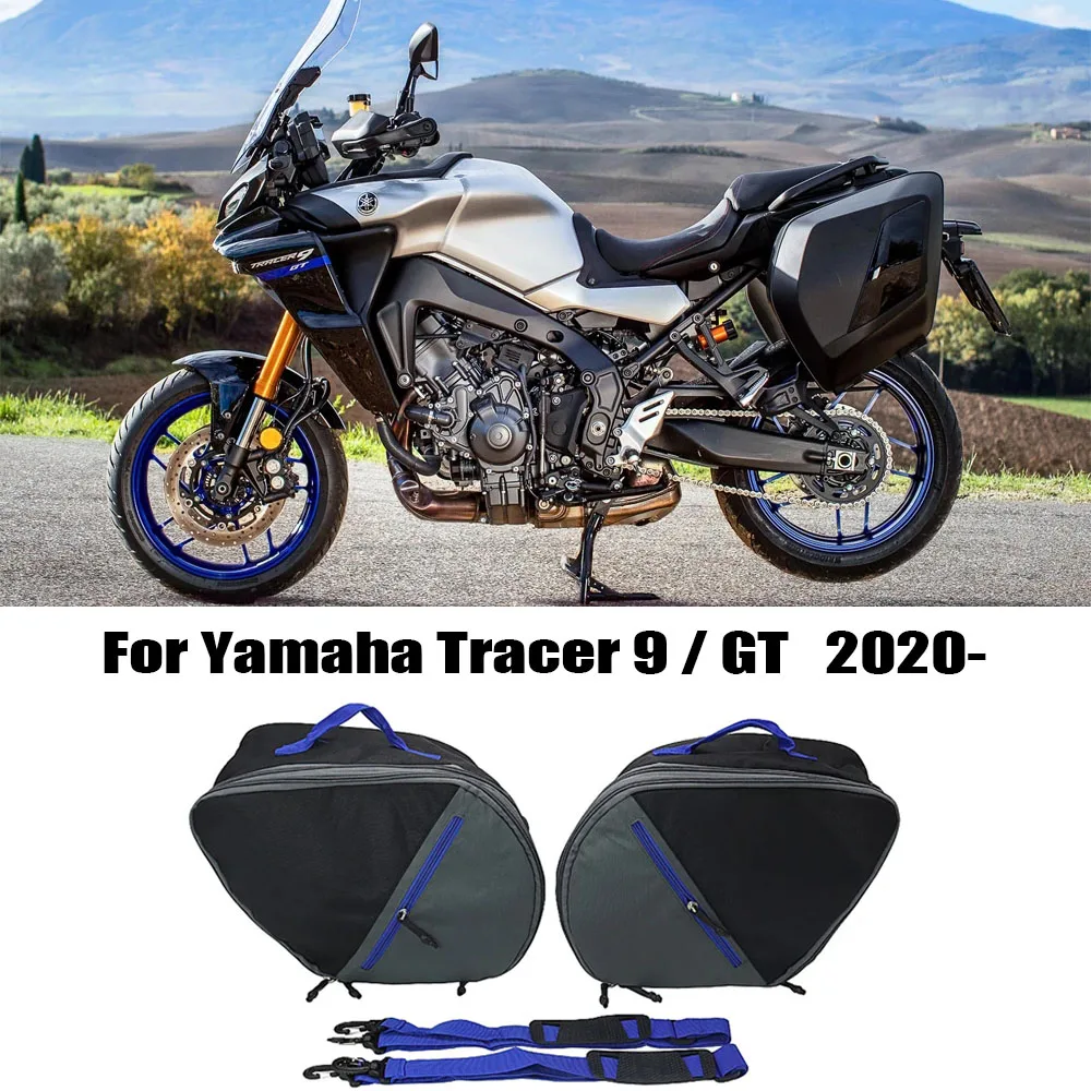 

New Motorcycle Suitcases Inner Bag Toolkit Side Case Pannier Saddle Bag For YAMAHA Tracer 9 Tracer9 GT TRACER 900 2020+