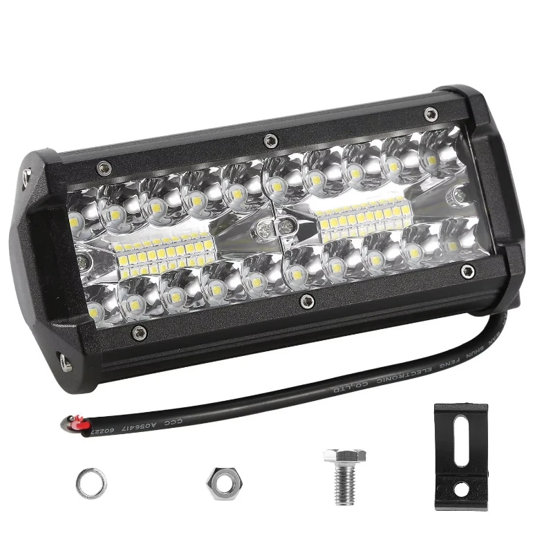 Black work light strip light group, waterproof fog light
