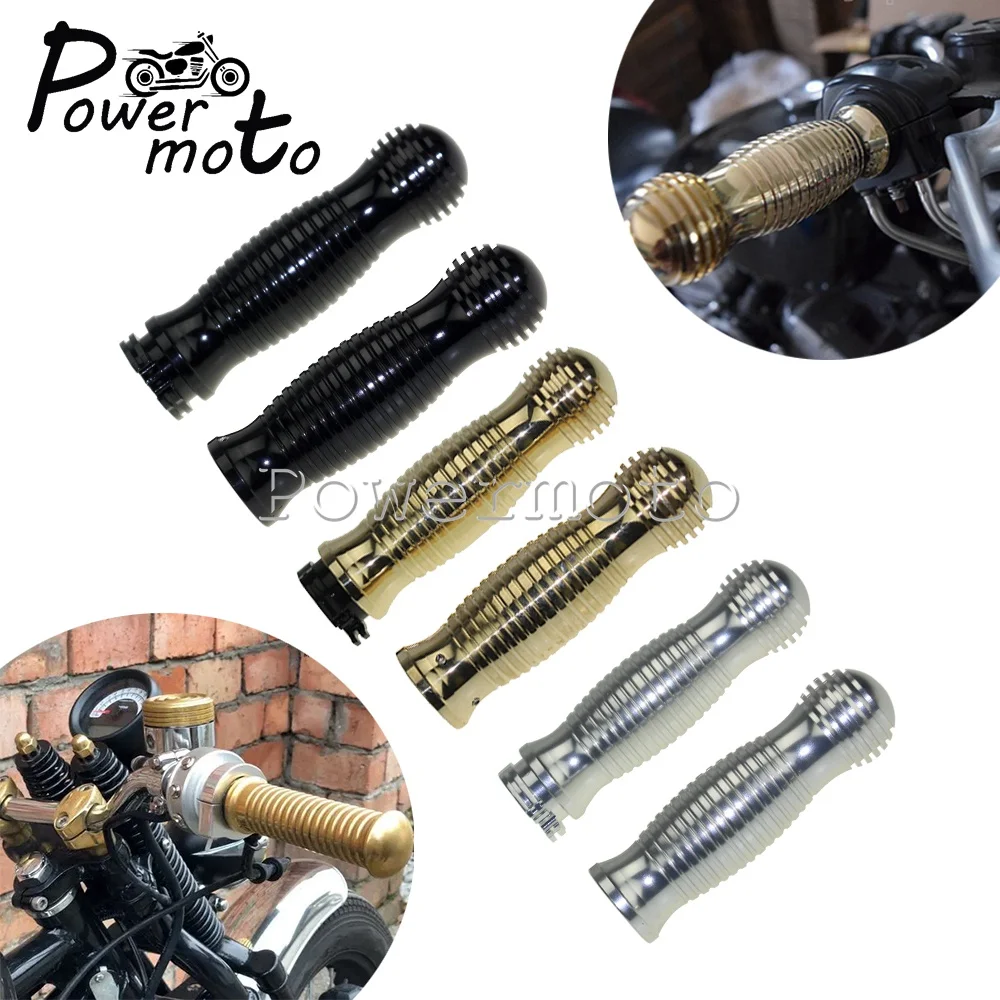 Motorcycle Aluminum 25mm Handlebar Grips For Harley Sportster 883 1200 Iron XL VRSC Touring Dyna Universal 1