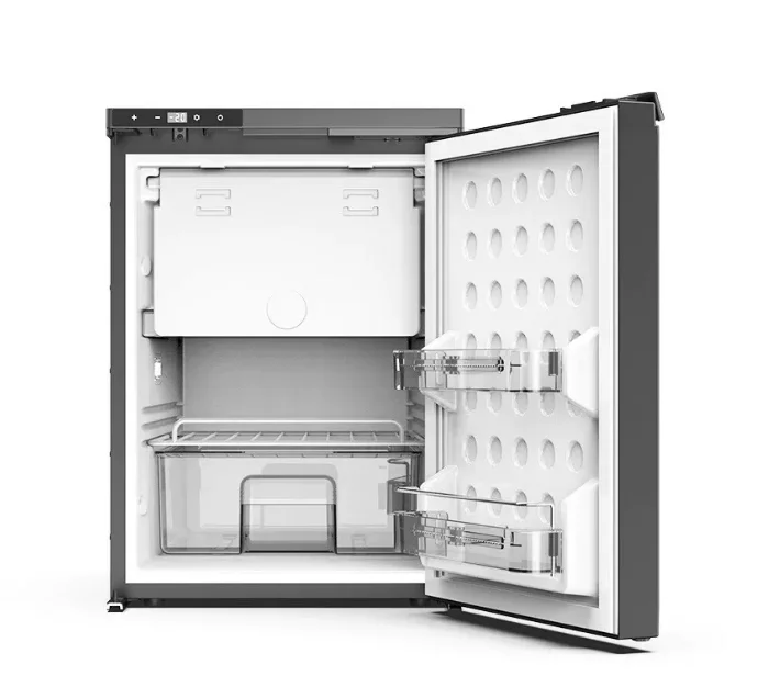 12V/24V Upright Compressor Refrigerator for RV, Camper Van & Yacht, Compact DC Fridge Freezer for Off-Grid Cooling