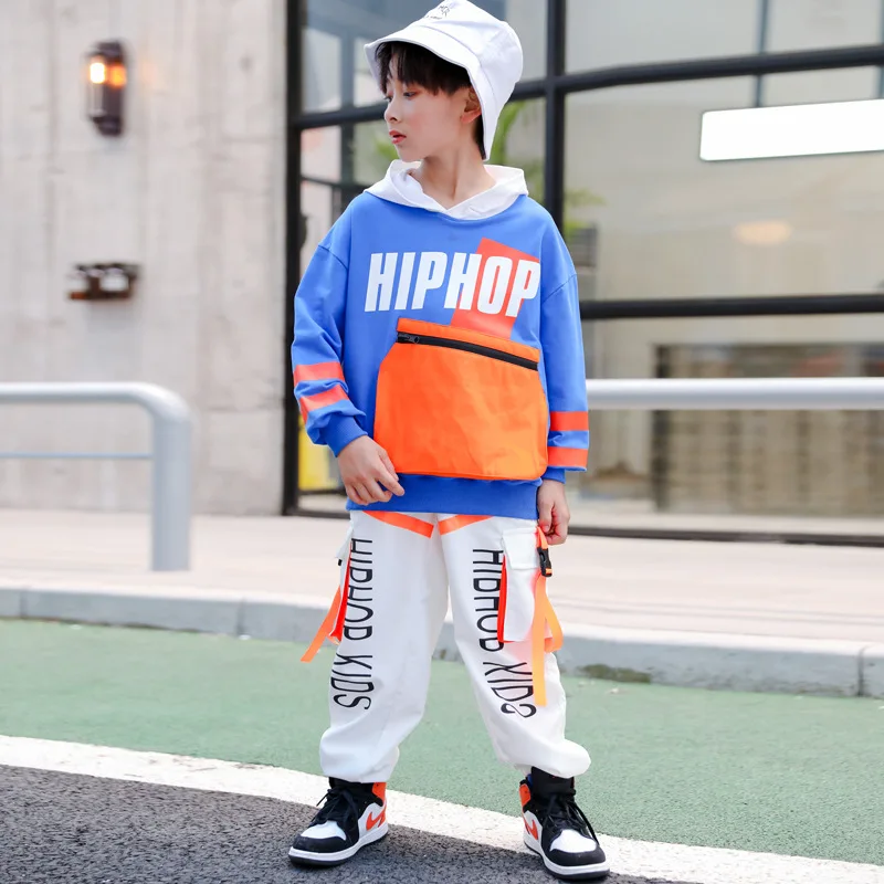 Sportlicher Anzug Hip Hop cooler Frühling und Herbst Cheerleading Sport Performance Anzug Street Dance