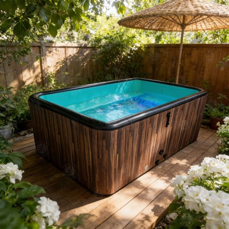 Custom Folding Pool for Personal Use Inflatable Rectangle Bath for Family Use Swimming Bath