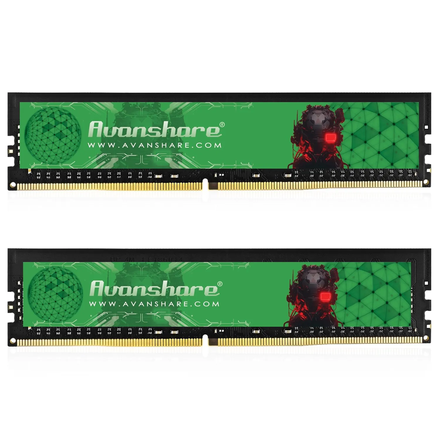 Imagem -03 - Memória Ram Avanshare Ddr4 4gb 8gb 16gb 32gb 1333 1600 2133 2400 2666 3200 Mhz Ddr3 Ddr4 Memória de Desktop sem Ecc Dimm sem Buffer