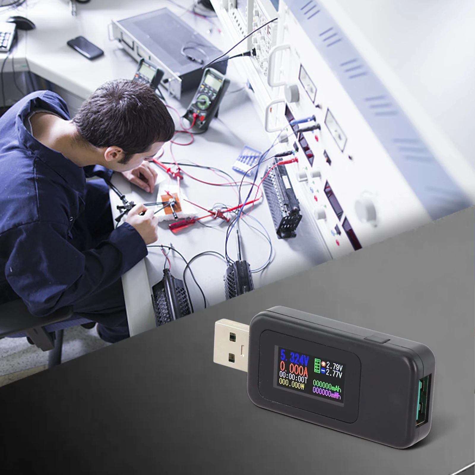 Testador USB Medidor de Potênc - Usb Ammeter Tester avaliação e preço
