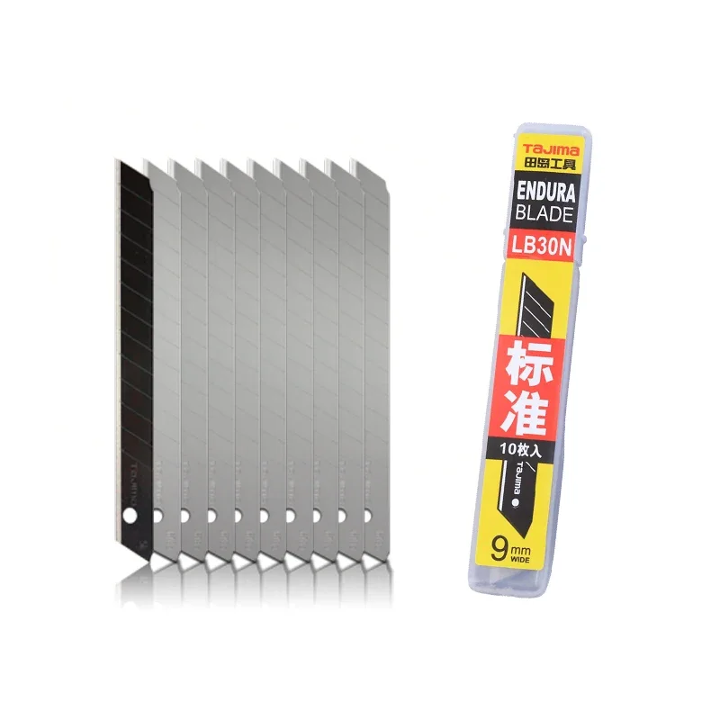 TaJIma LB30N 1102-0198 Spare Replacement Knife Blade 9mm Wide Utility Knife, 10 pieces - view 3