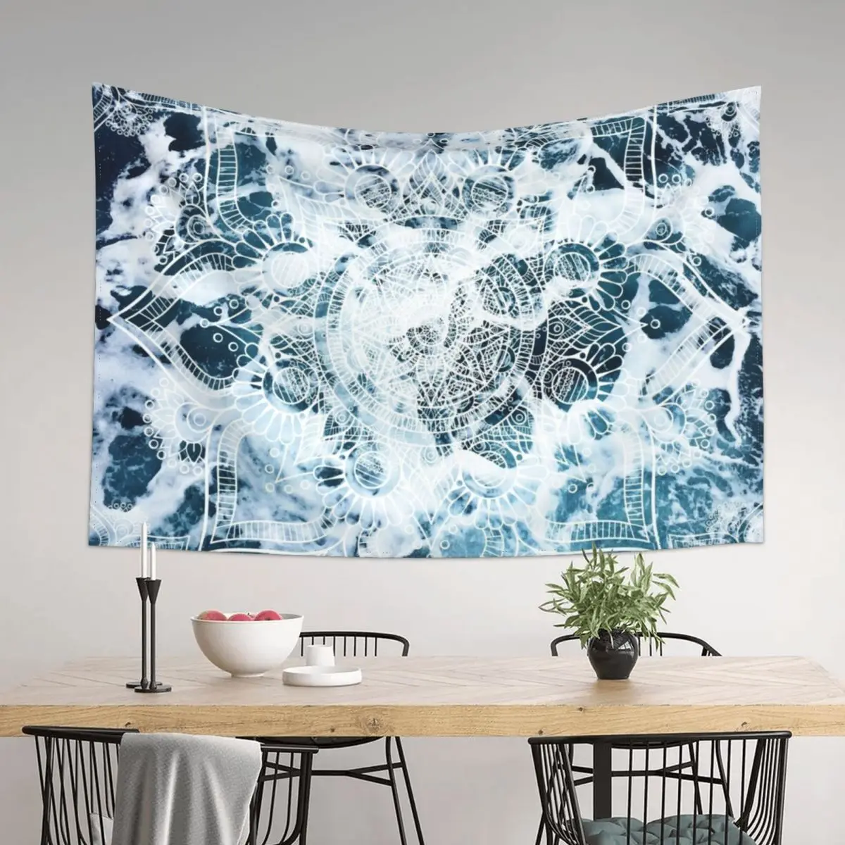 

Ocean Mandala Tapestry Nordic Home Decor Decorative Wall Murals Bathroom Decor Decor For Room Tapestry
