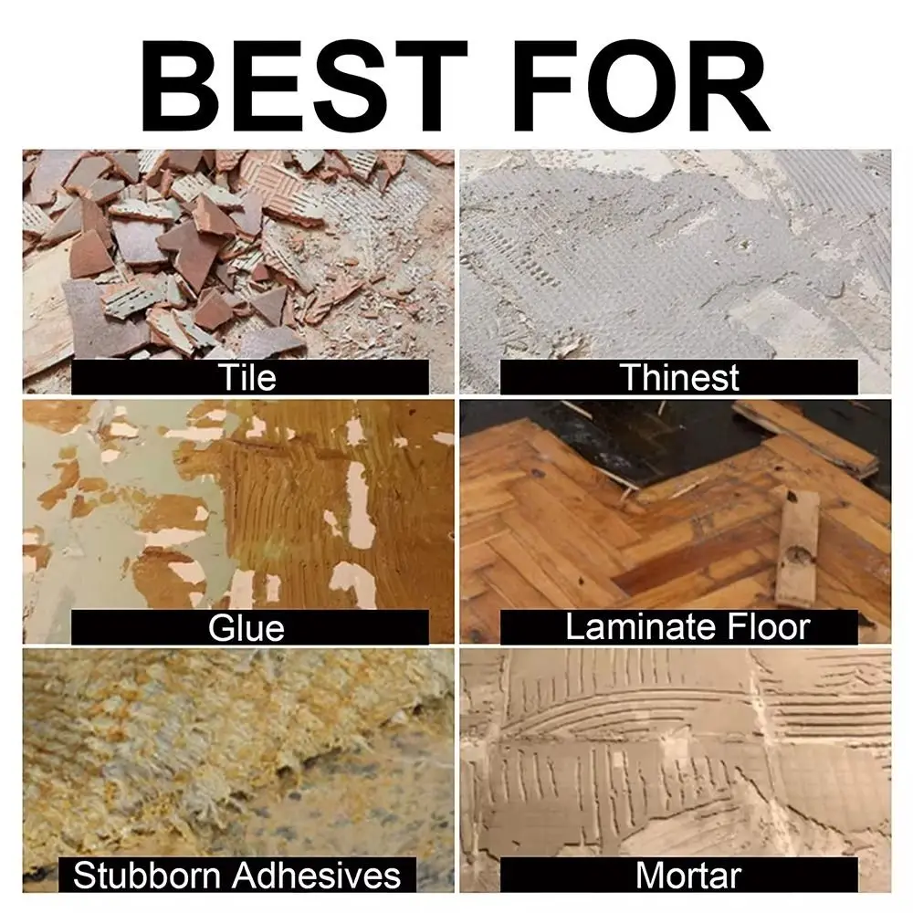 دائم 4 بوصة الطابق مكشطة جولة عرقوب إزالة الجدار مكشطة سبائك الصلب الفضة المطارق الدوارة أجزاء المطرقة التدريبات