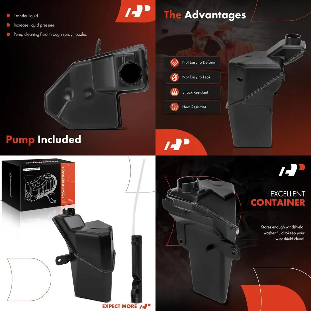 

Резервуар охлаждающей жидкости двигателя A-Premium, совместимый с Chevrolet Camaro 2010-2015 3,6 л — с крышкой и заливной горловиной, замена детали 922013