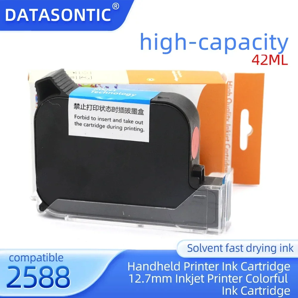 NEW W6900K 2588 2588M ink Cartridge For Inkjet Printer 2588 Cartridge Solvent Suitable Quick-drying Thermal Handheld Printer