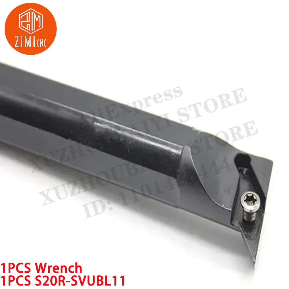 1 قطعة S20R-SVUBL11 مخرطة CNC داخلية تحول حامل أداة ل VBMT11 إدراجات كربيد أداة CNC مخرطة معدنية ميكانيكي أداة قطع
