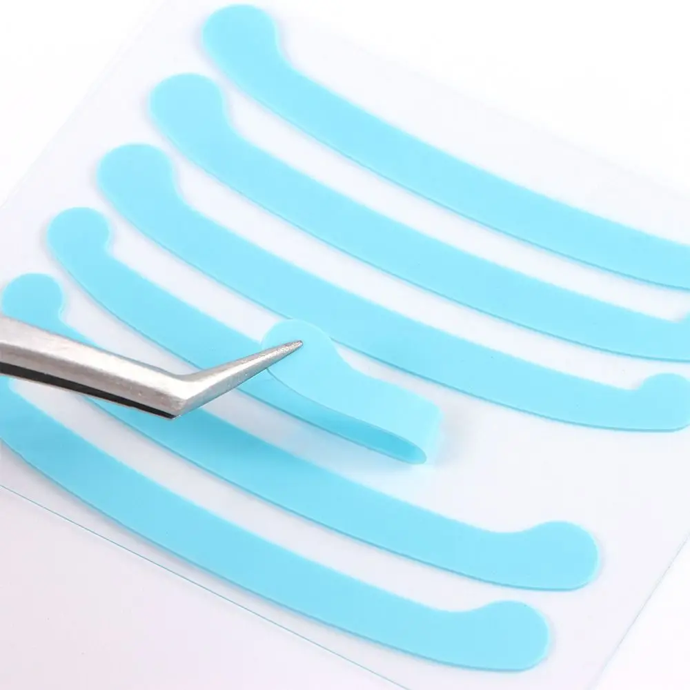 Benda per gli occhi cuscinetti per permanente per ciglia in Silicone sotto i cuscinetti per gli occhi applicatore per il sollevamento delle ciglia sollevamento maschera per gli occhi antirughe permanente per ciglia