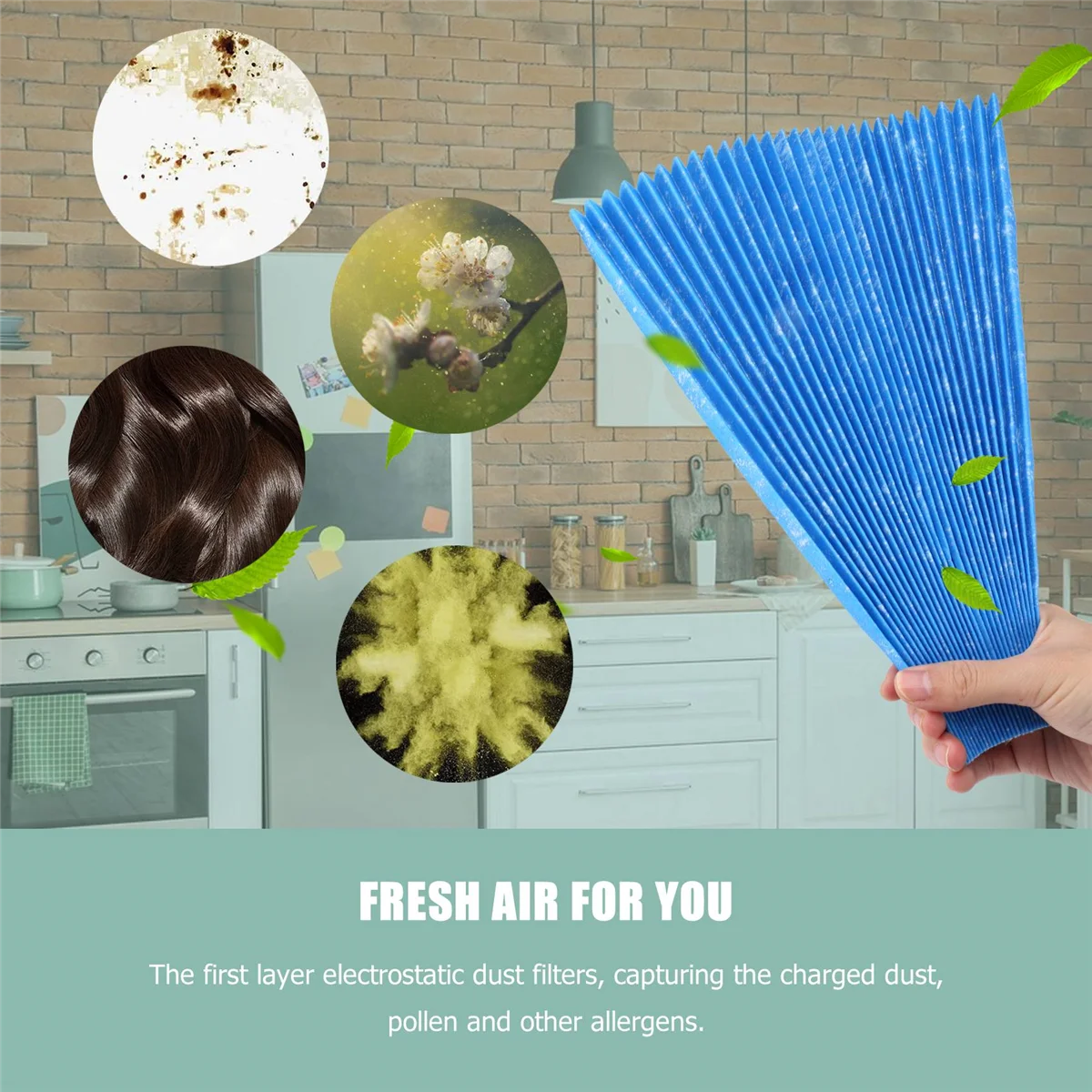 Adatto per Daikin filtro purificatore d'aria schermo Mc70Kmv2 Mck57Lmv2 Bac006A4C elemento filtrante pieghettato