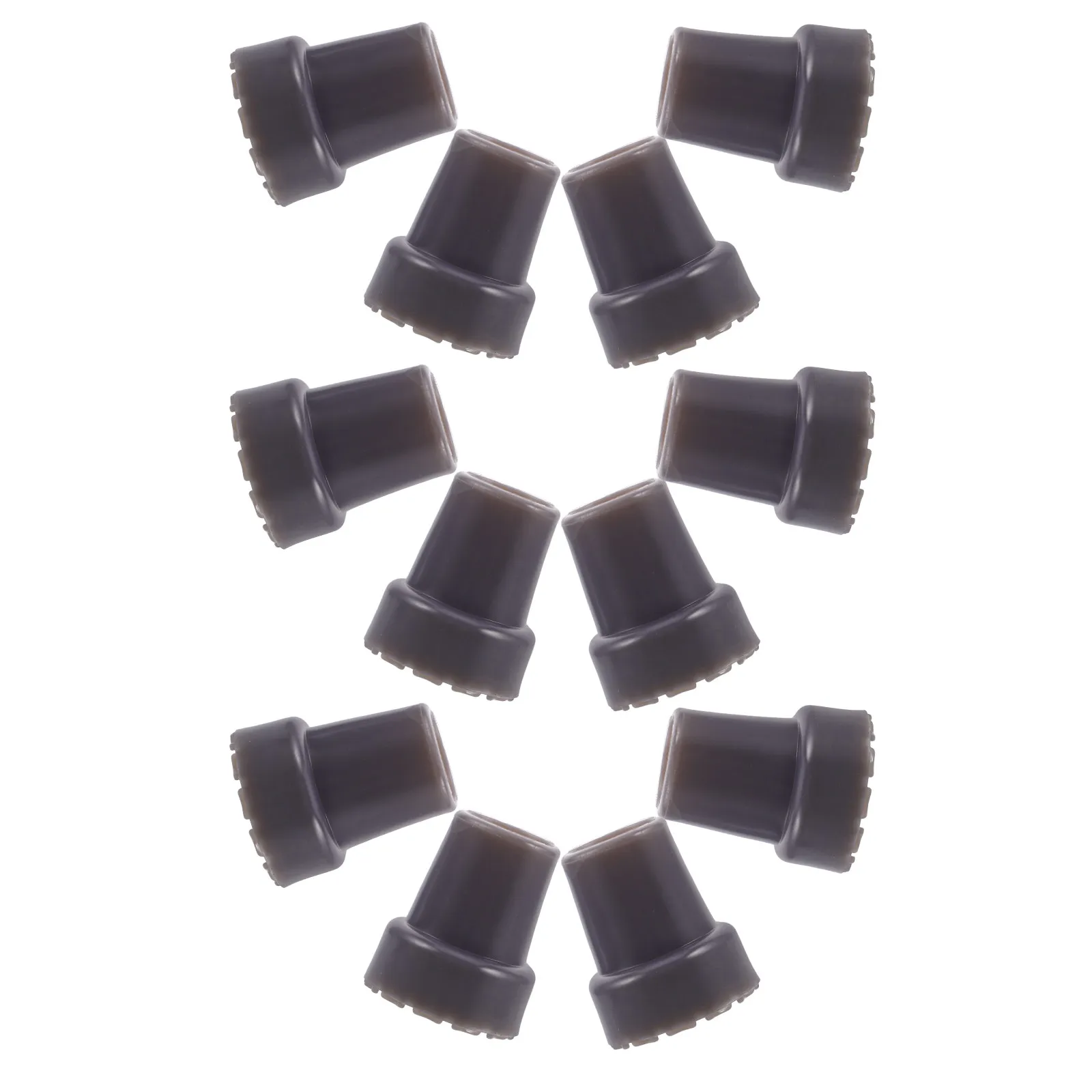 

12Pcs 22Mm Heavy Duty Non-Slip Rubber Cane Tips Replacement for Walking Sticks Crutches Seniors Stability Quiet Home Hospital