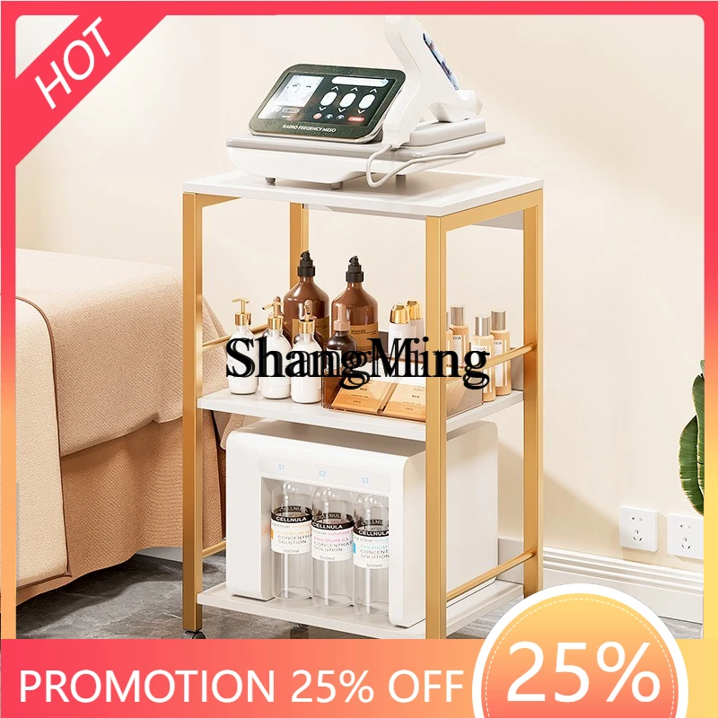 

FG good-looking beauty salon trolley storage equipment storage trolley multi-functional movable tool cart