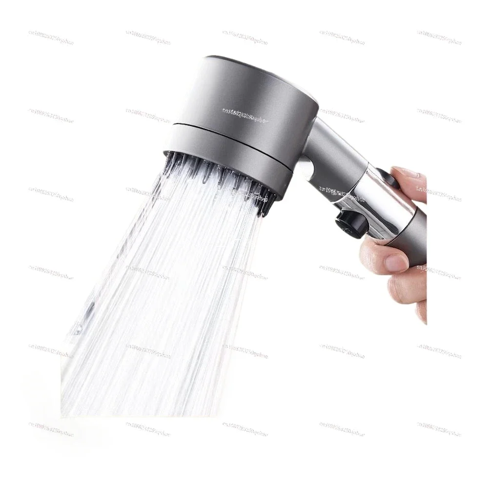 

Pressurized shower head Water massage Shower head with filter hose Bathroom accessories