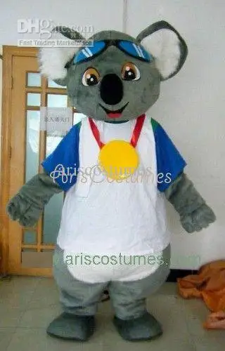 New Adult Character Koala Halloween Christmas Dress Full Body Props Outfit Mascot Costume