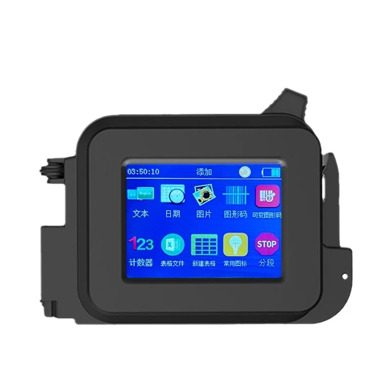 Imagem -05 - Mini Impressora Jato de Tinta Portátil Pequeno Codificador Automático Data de Produção Vida Útil Código qr Número de Lote Impressora Jato de Tinta